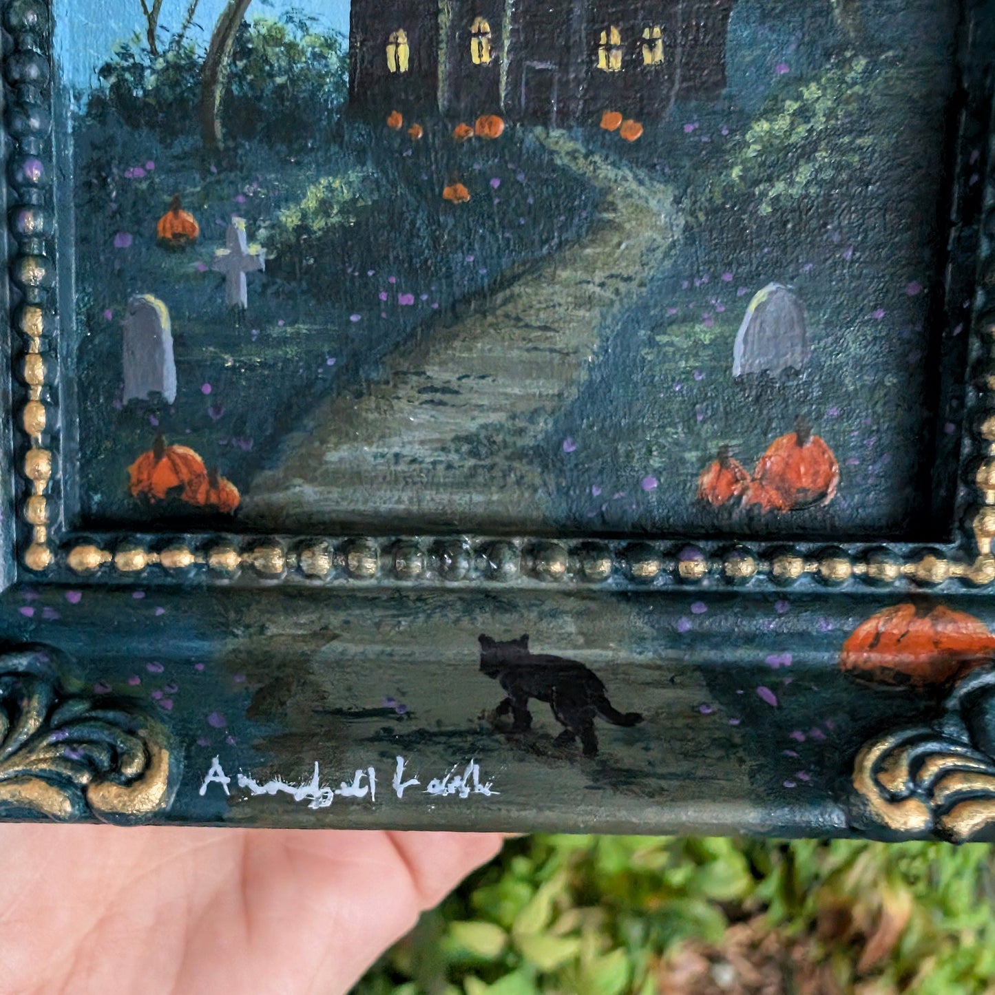 Haunted Mansion 4.5" Painting