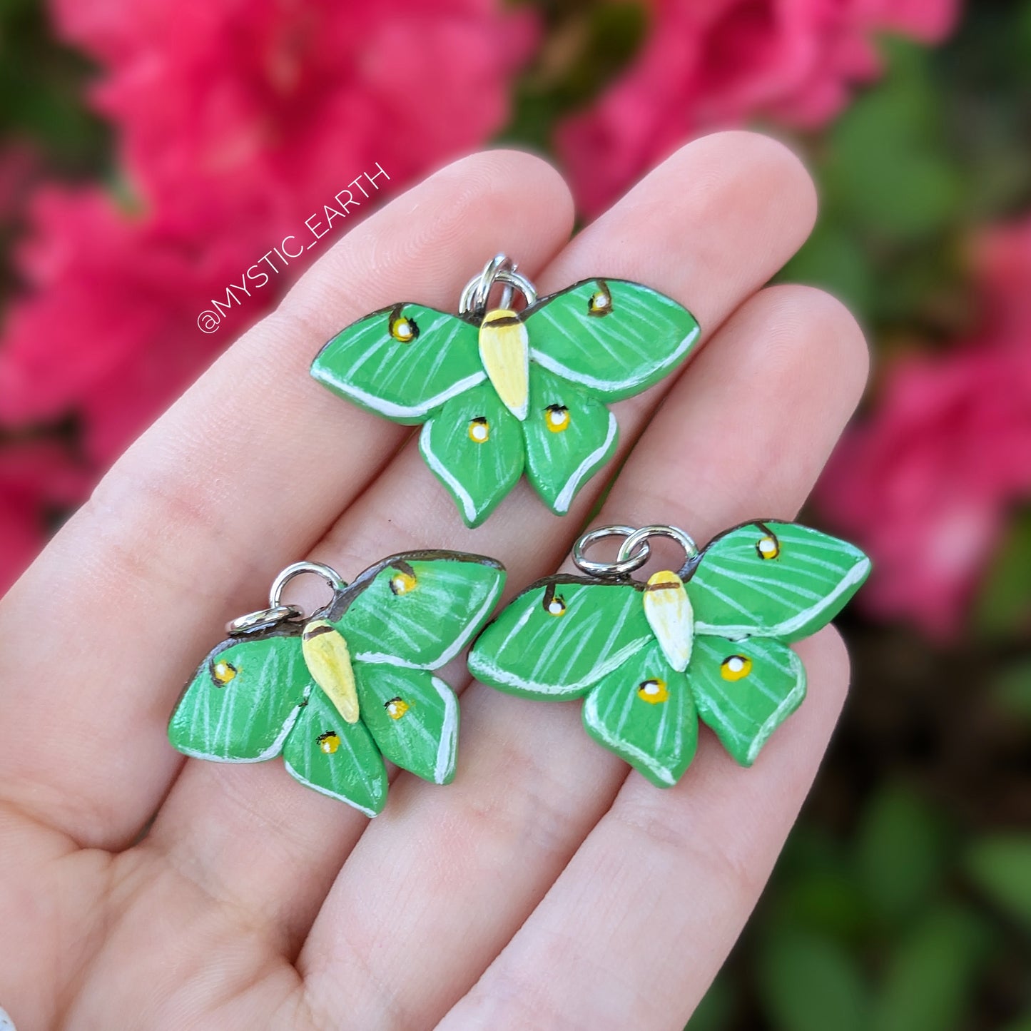 Luna Moth Earrings