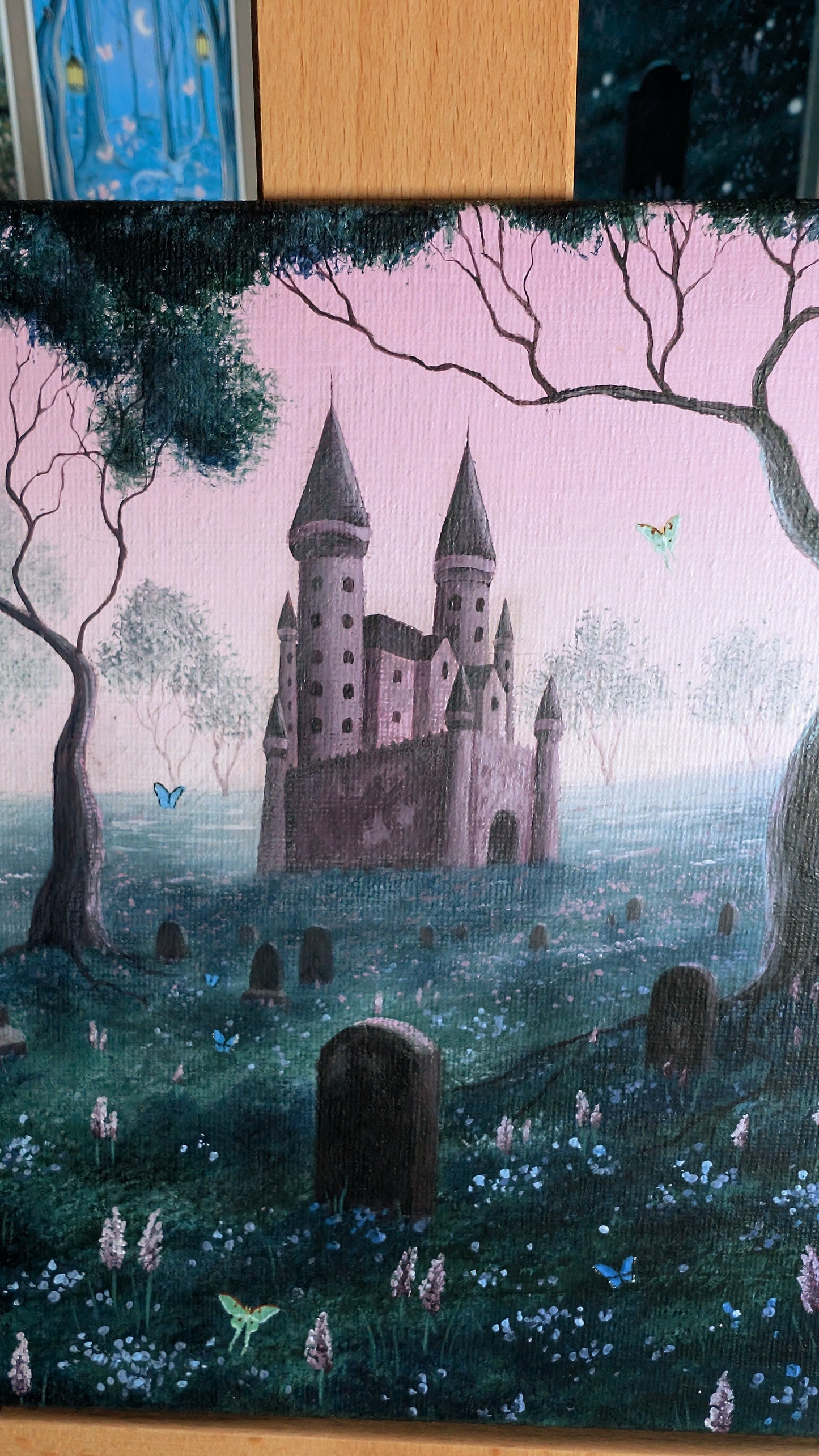 Blackthorne Castle 8"x10" Painting