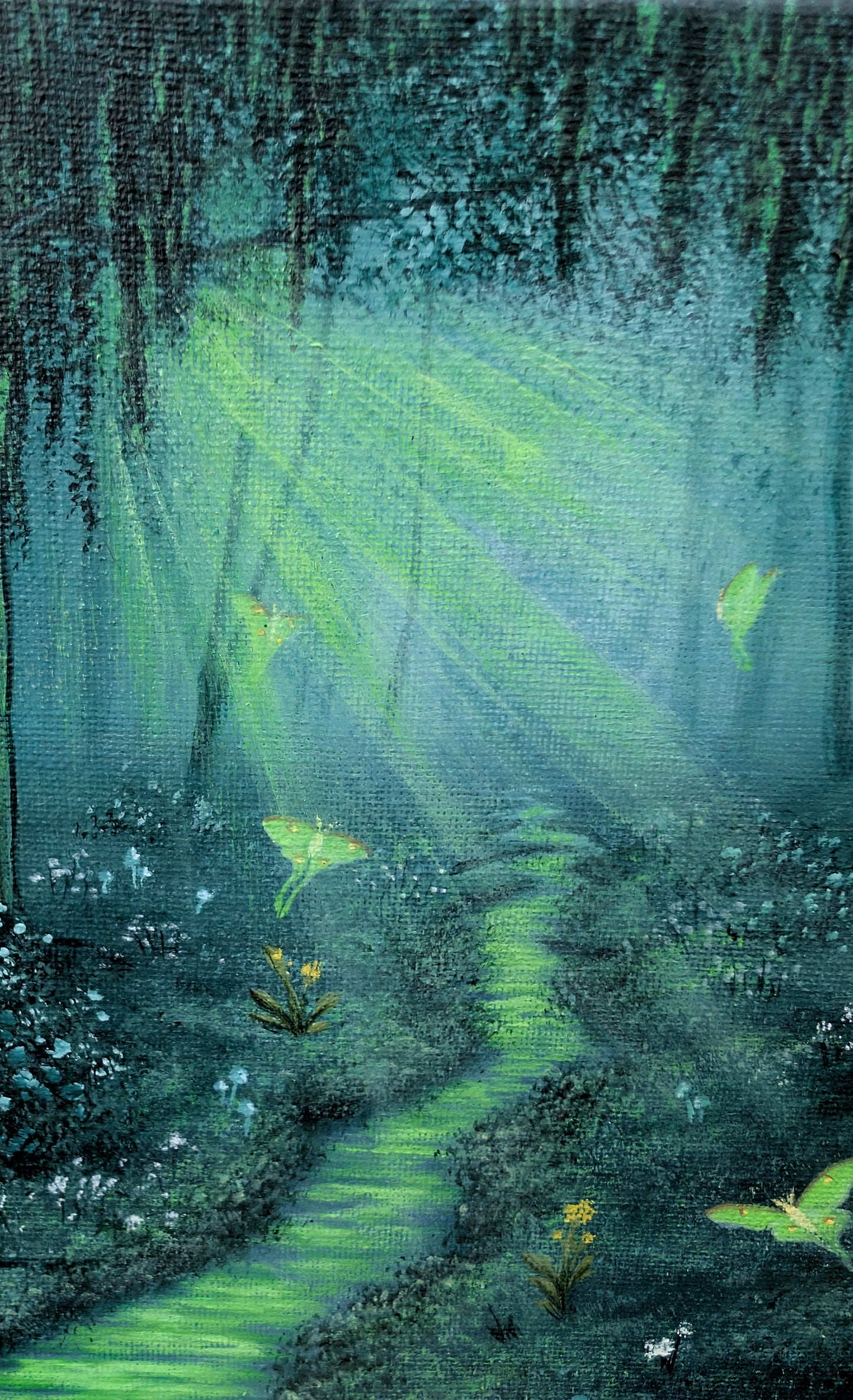 "Return to the Light" 8"x10" Painting