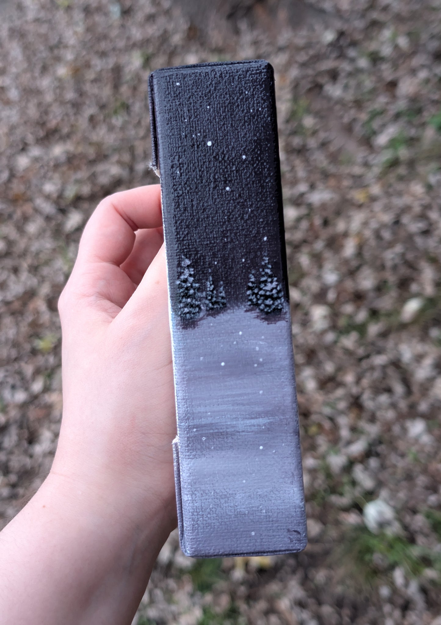 Creepmas Town 6" Painting