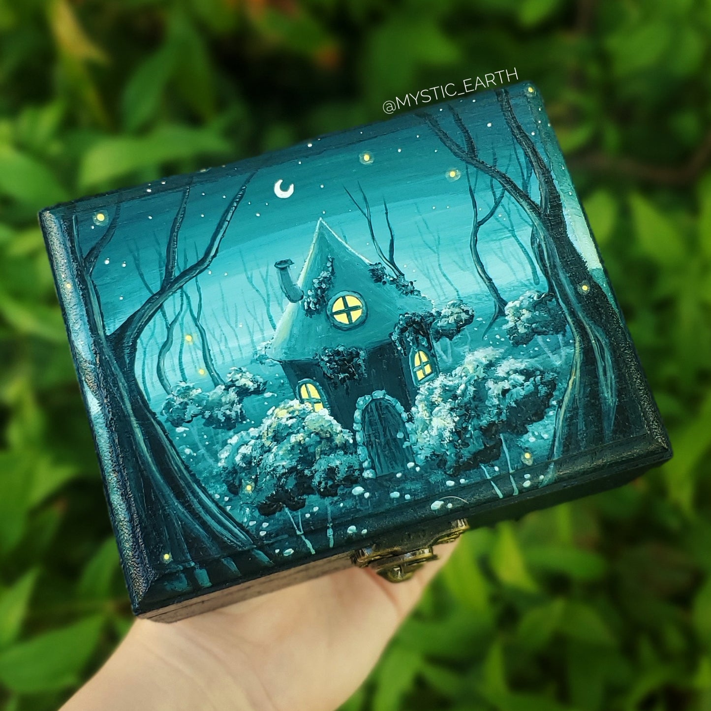 Fairy Cottage Wood Box