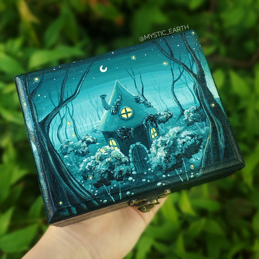 Fairy Cottage Wood Box