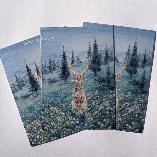 Jackalope Stickers 3"x2"