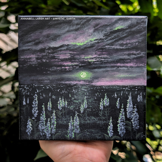 Midnight 6"x6" Painting