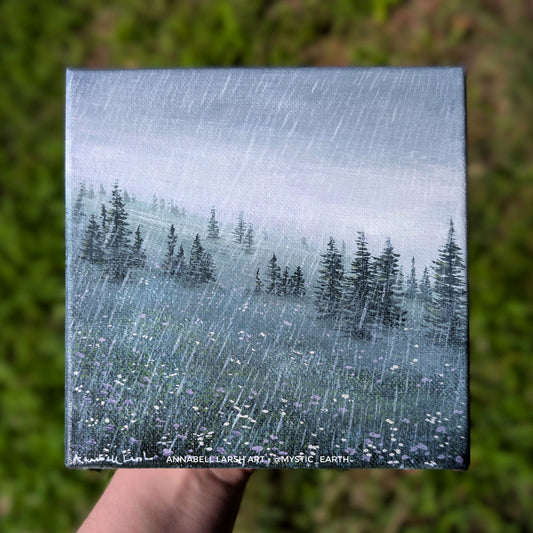 Lost in the Rain Painting