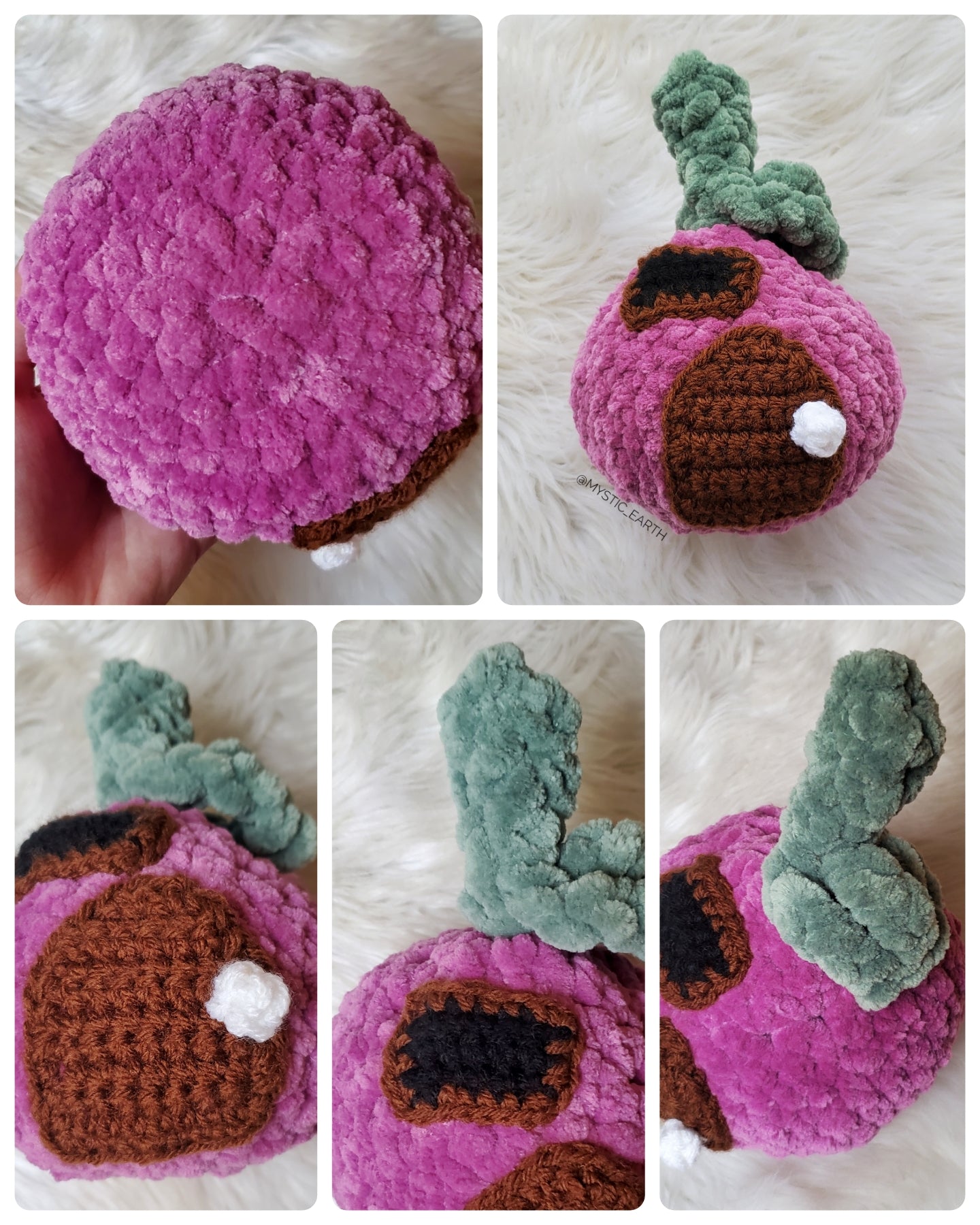 Fruit & Veggie Crochet House Plush (sold separately)