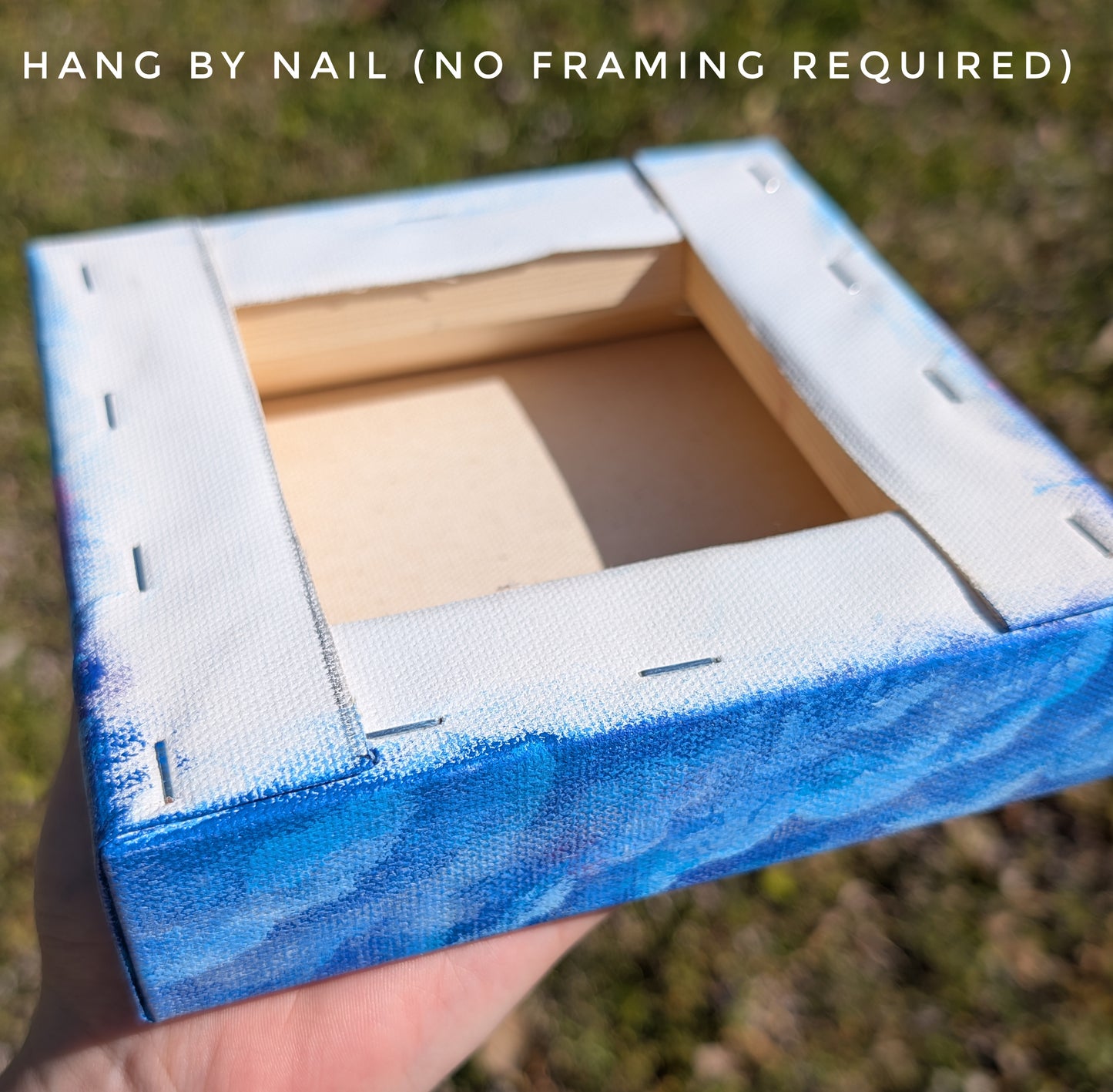 Iridescence Painting 6"x6"