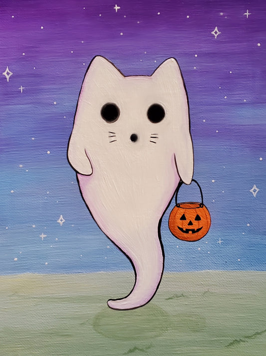 Franklin the Ghost Kitty Prints