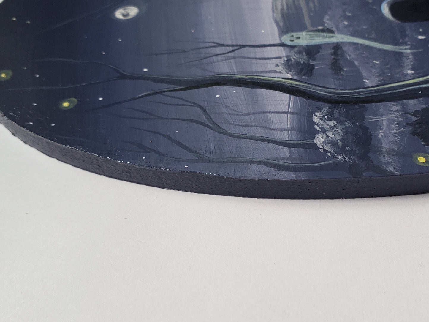 Ghost Cemetery Painting (Purple)