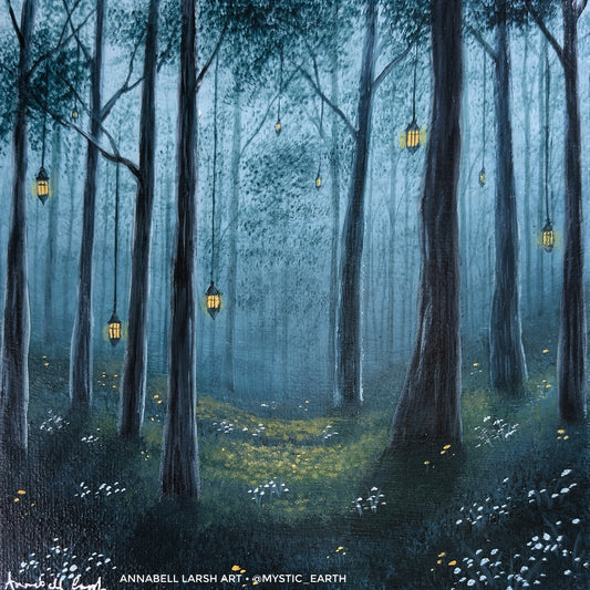 The Forest of Lanterns 5"x5" Prints