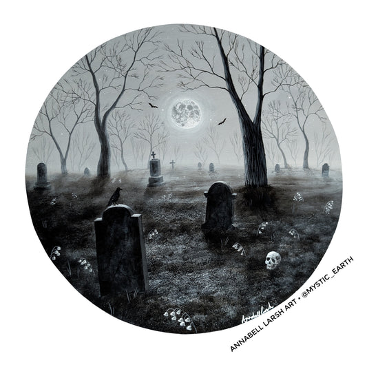 Blackflower Cemetery Prints