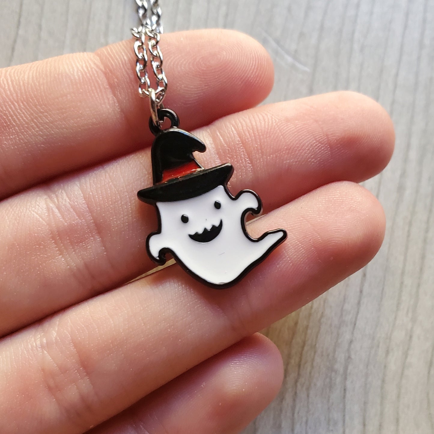 Witch Ghost Necklace