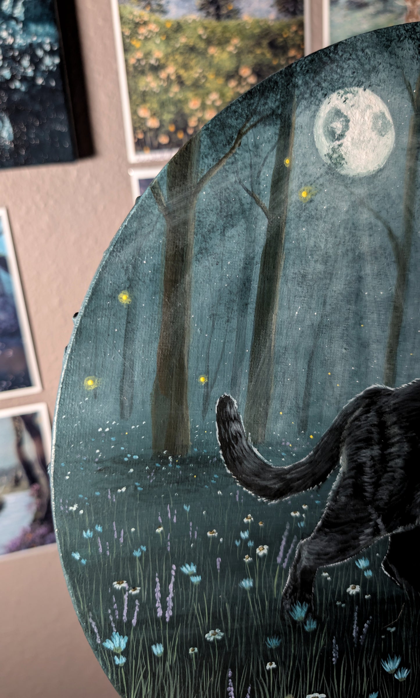 Artemis 12" Painting