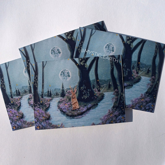 Jackalope Stickers 3"x2" (#2)