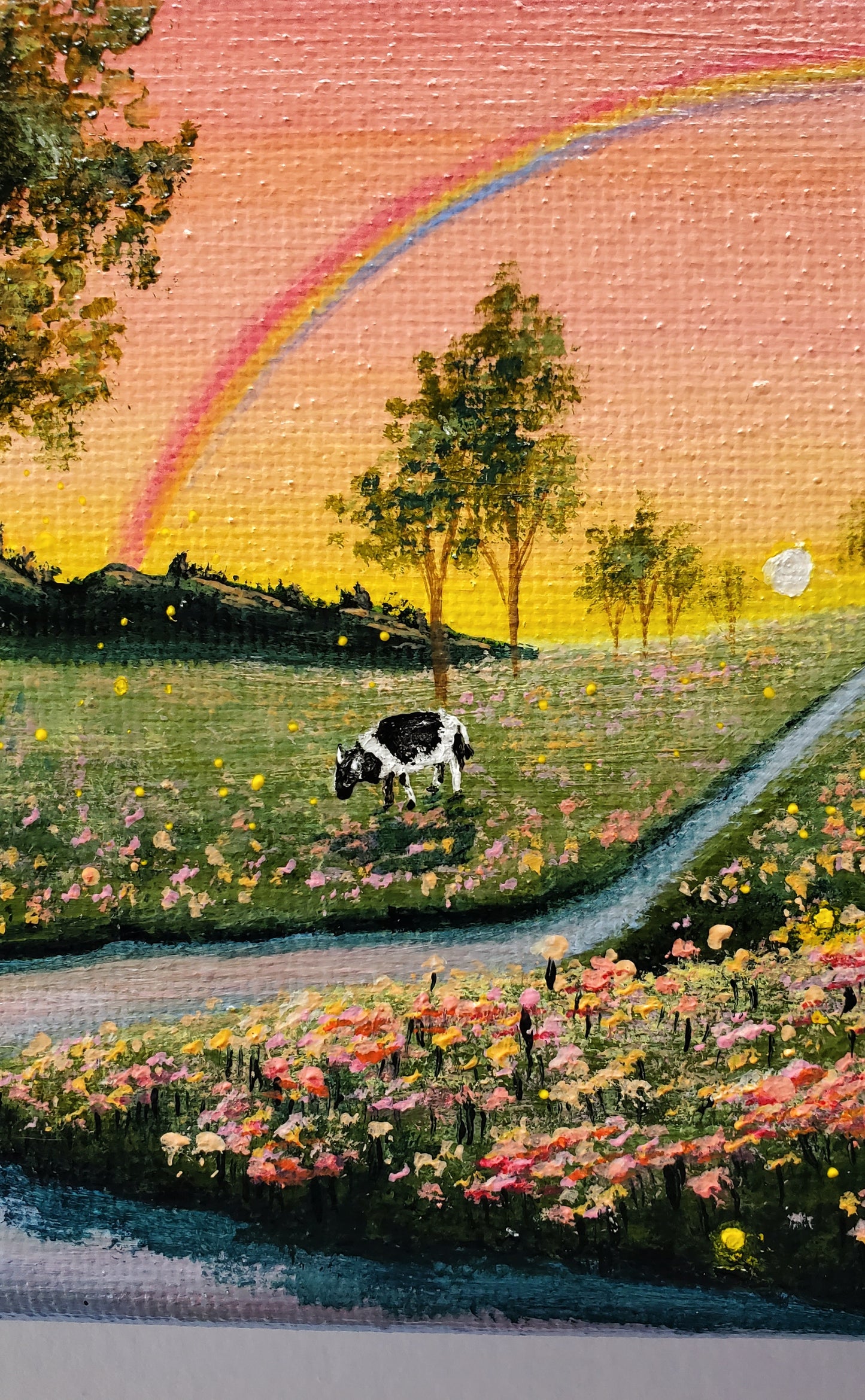 Wildflower Grazing Painting