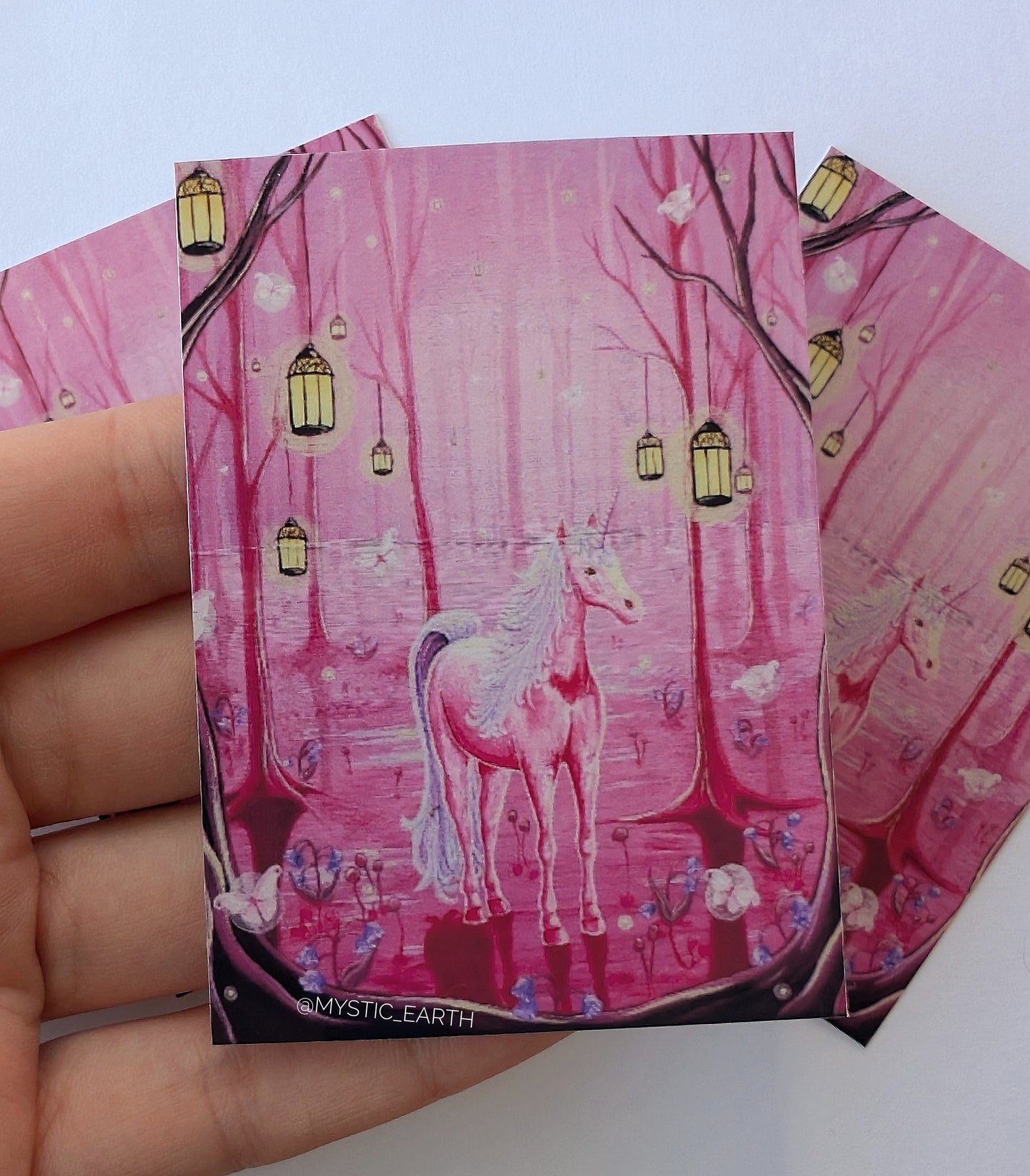 Unicorn Stickers 3"x2"