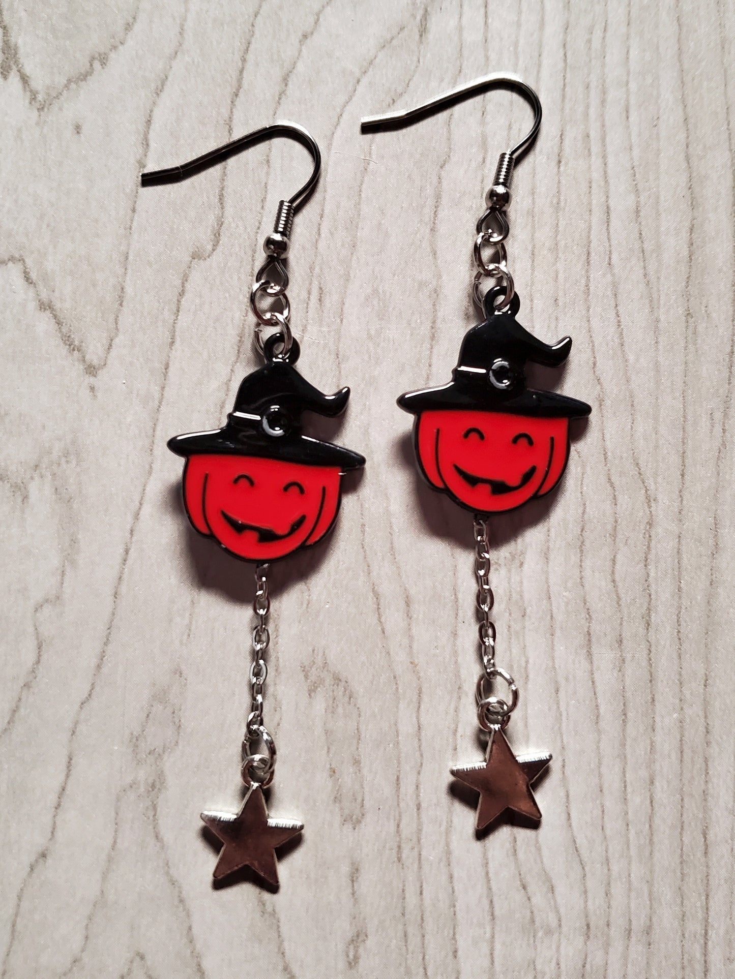 Witch Jackolantern Earrings