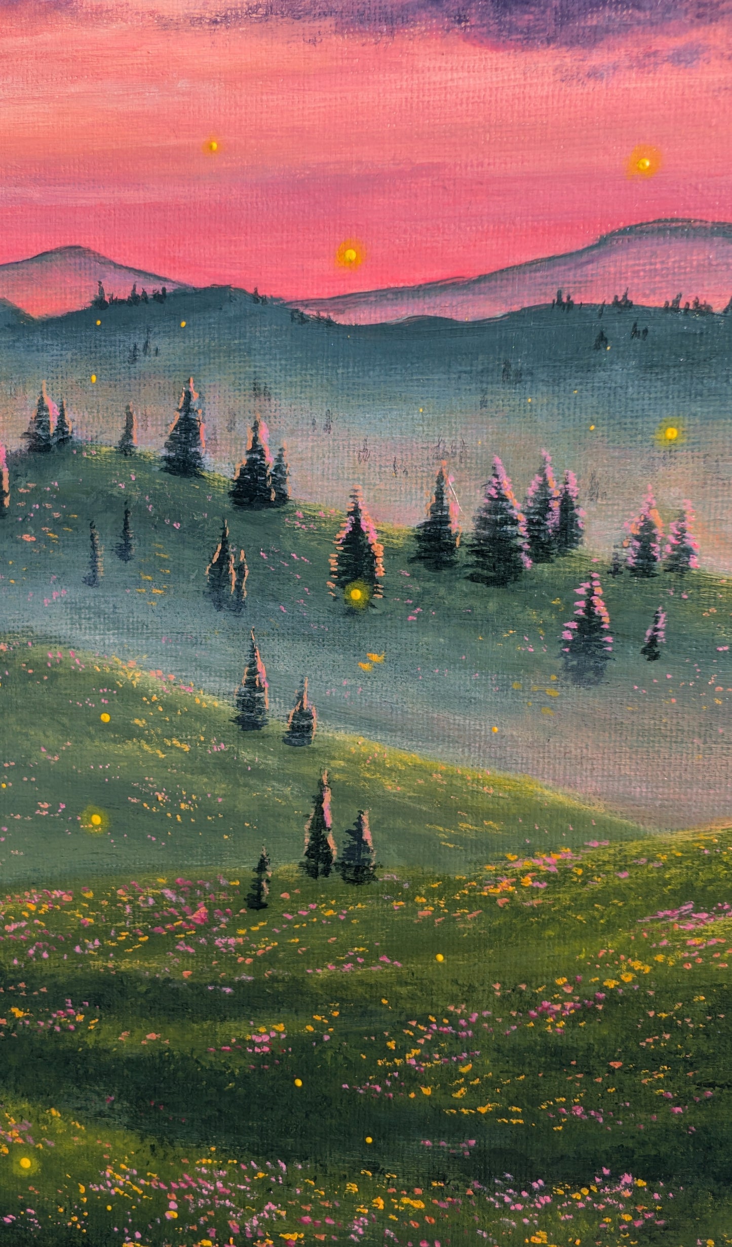 Daydreaming 11"x14" Painting
