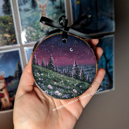 Stardust Meadow Mini Portal Painting