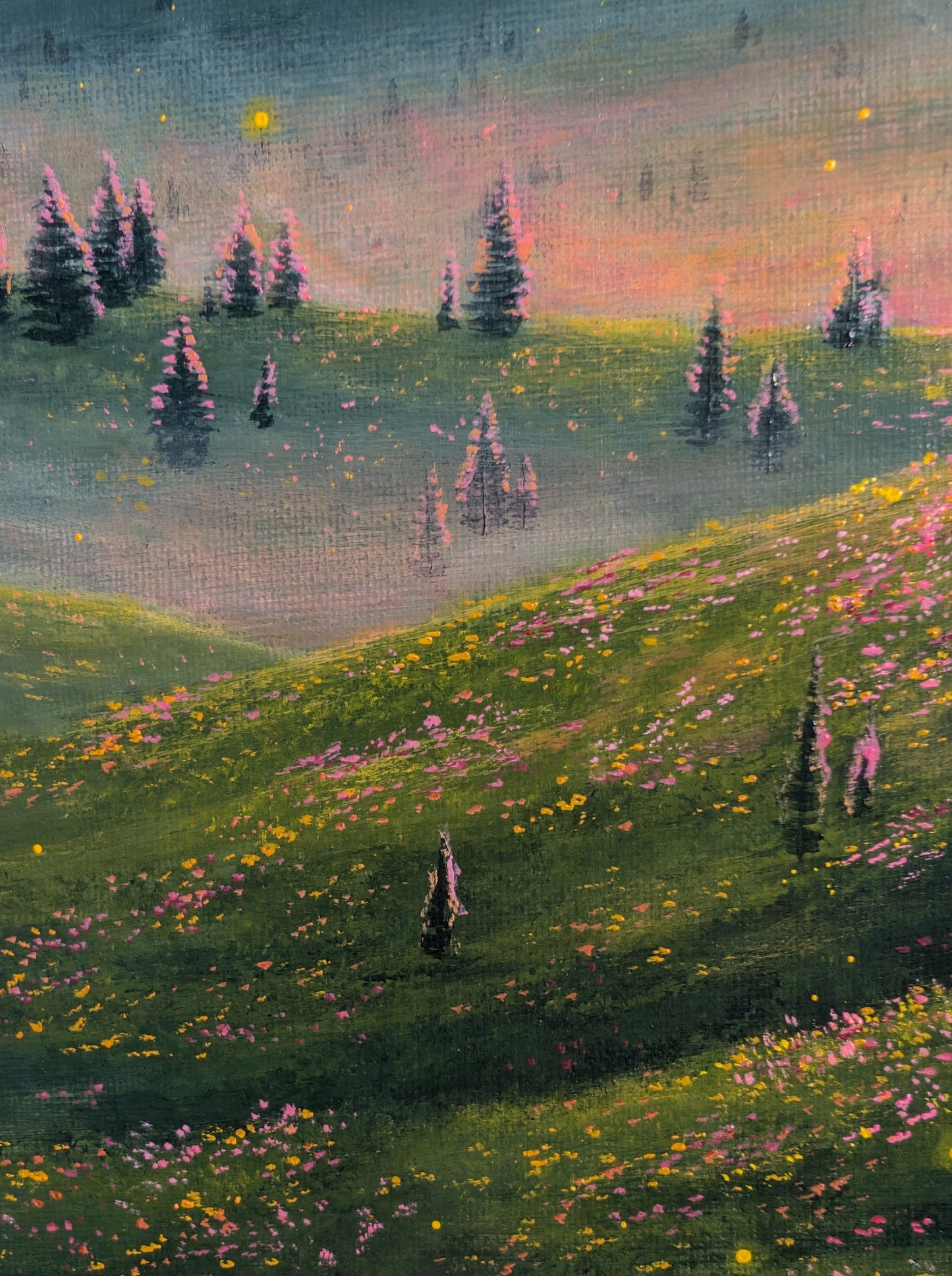 Daydreaming 11"x14" Painting