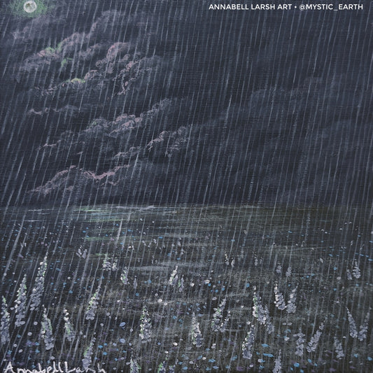 Rainy Night 5"x5" Prints