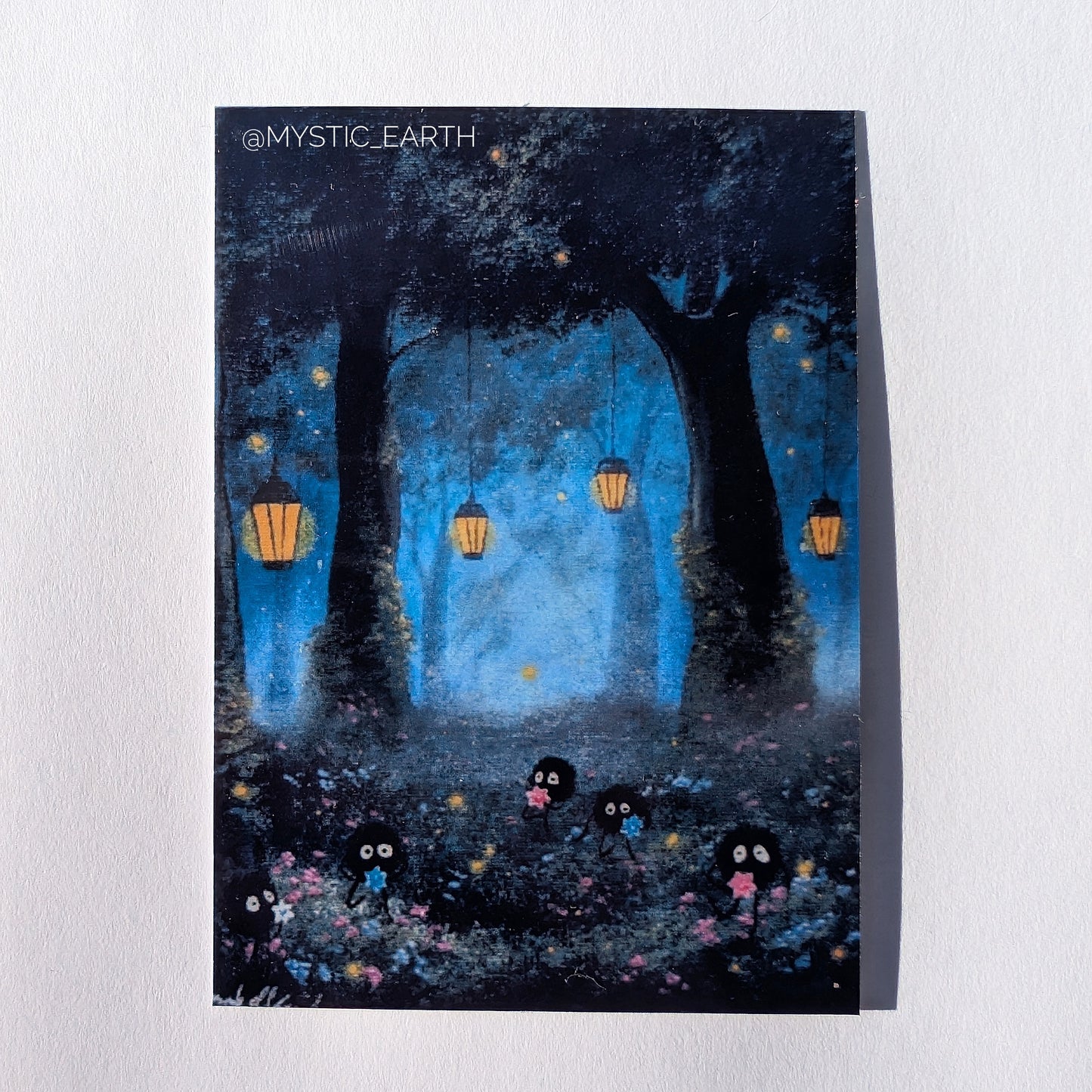 Sprite Lantern Forest Stickers 3"x2"