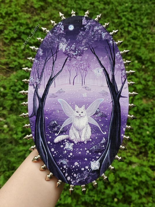 Fairy Kitty Painting with Studs