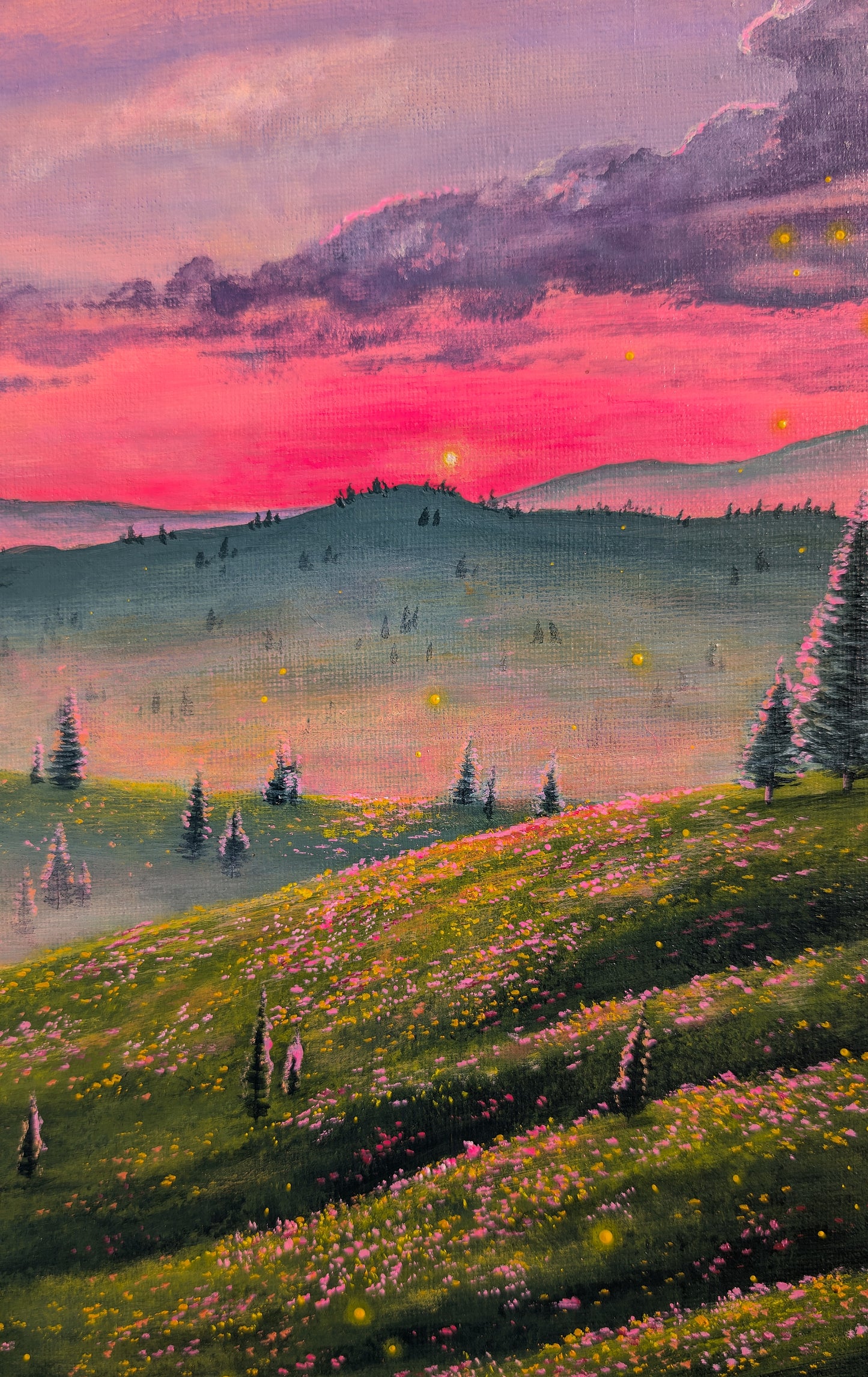 Daydreaming 11"x14" Painting