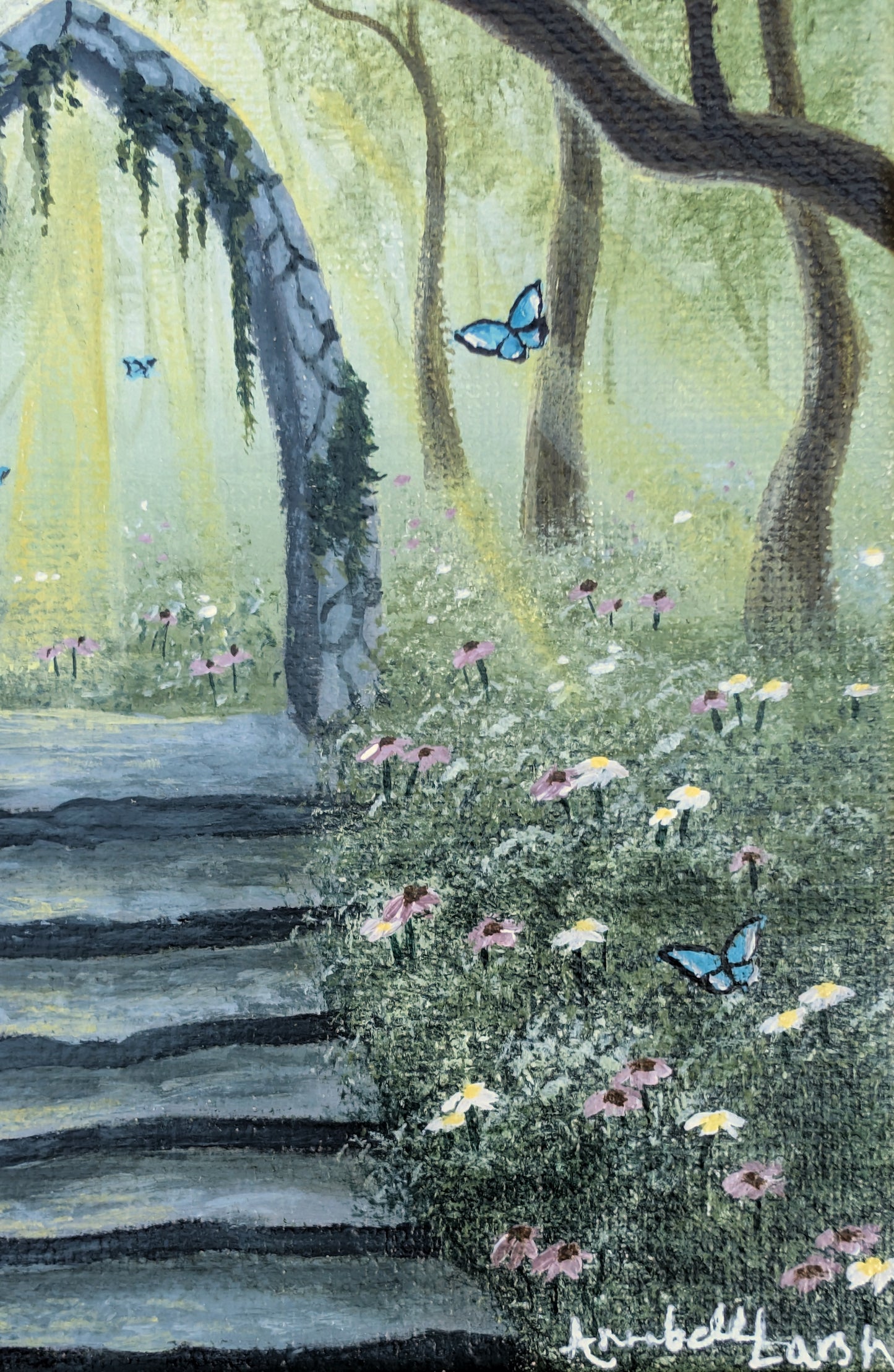 The Portal 6"x6" Painting