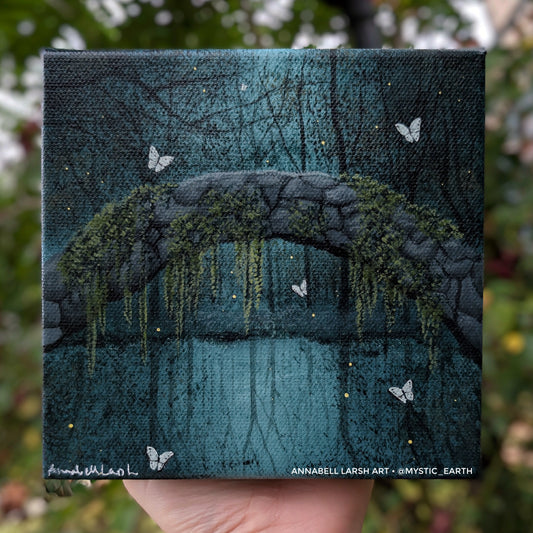 The Secret Passage 6"x6" Painting