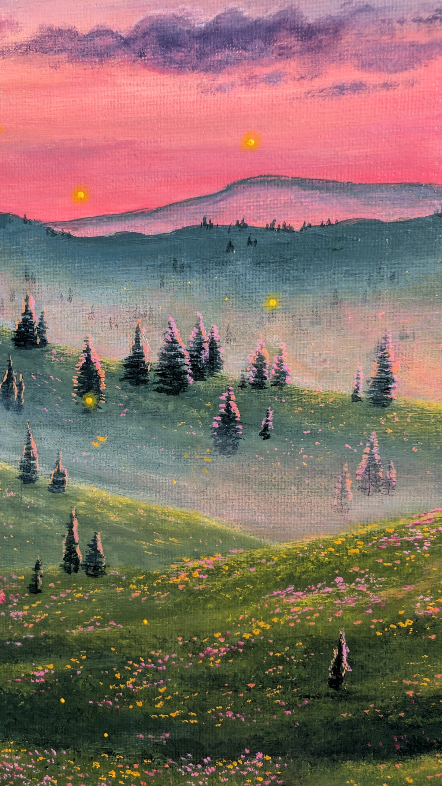 Daydreaming 11"x14" Painting
