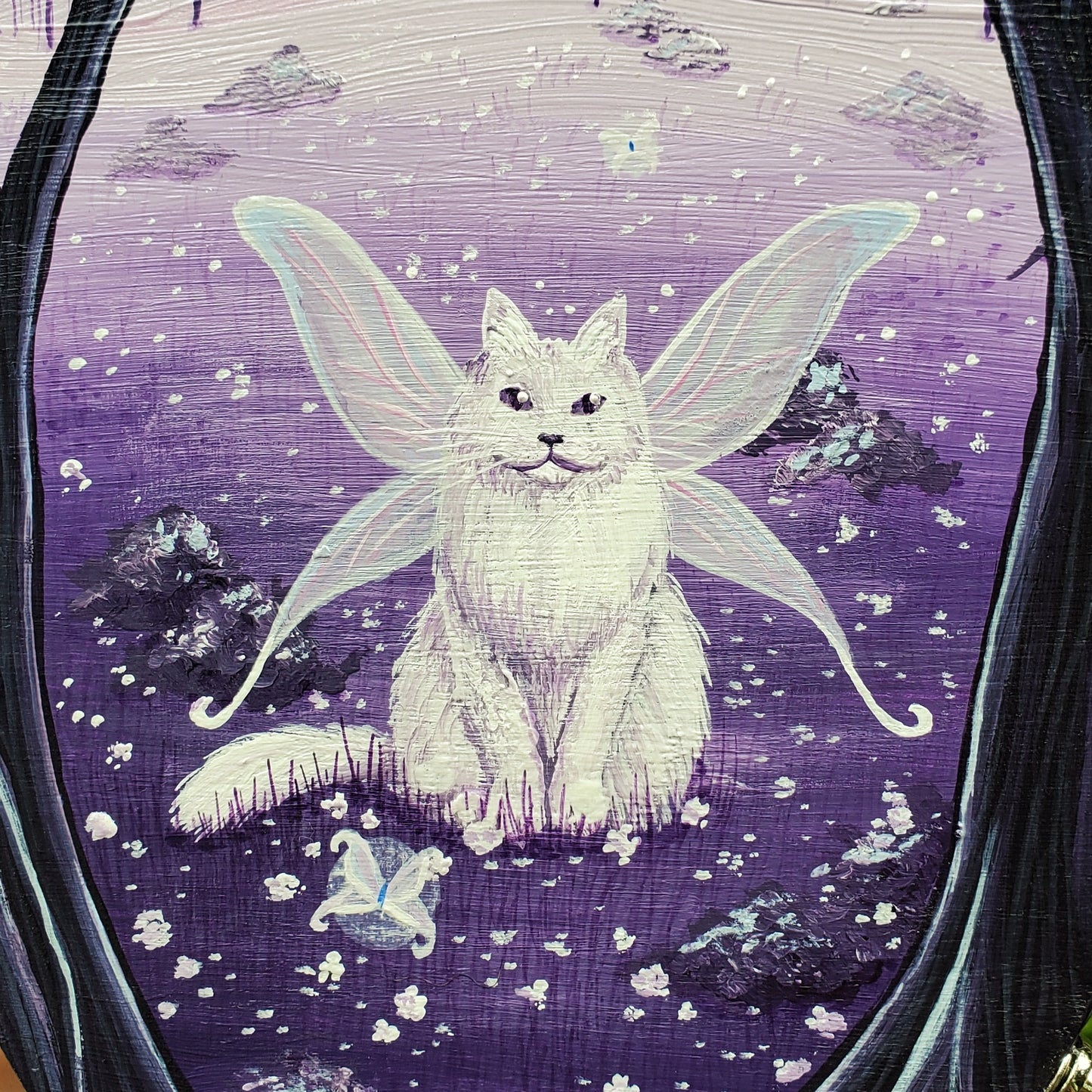 Fairy Kitty Painting with Studs