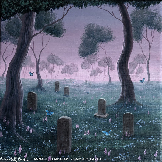 Lavender Grove Cemetery Prints