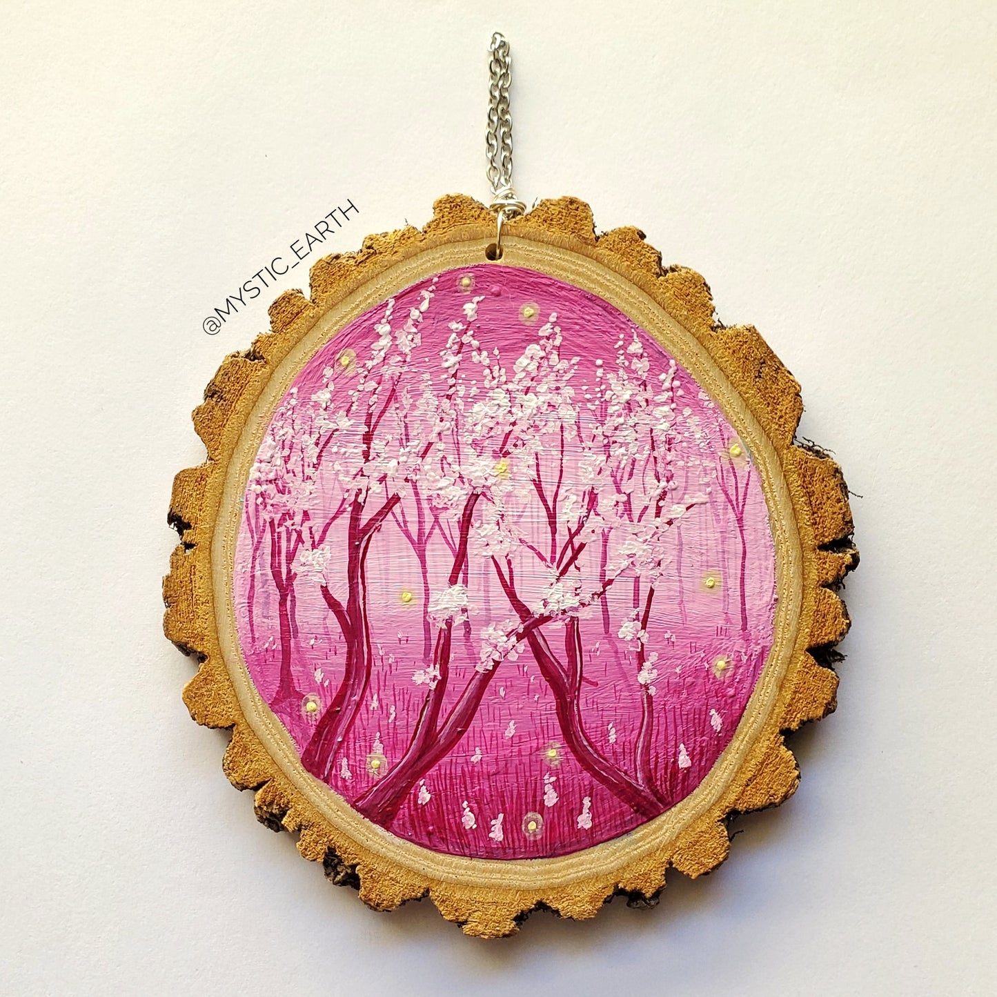 Mini Cherry Blossom and Fairy Forest Paintings