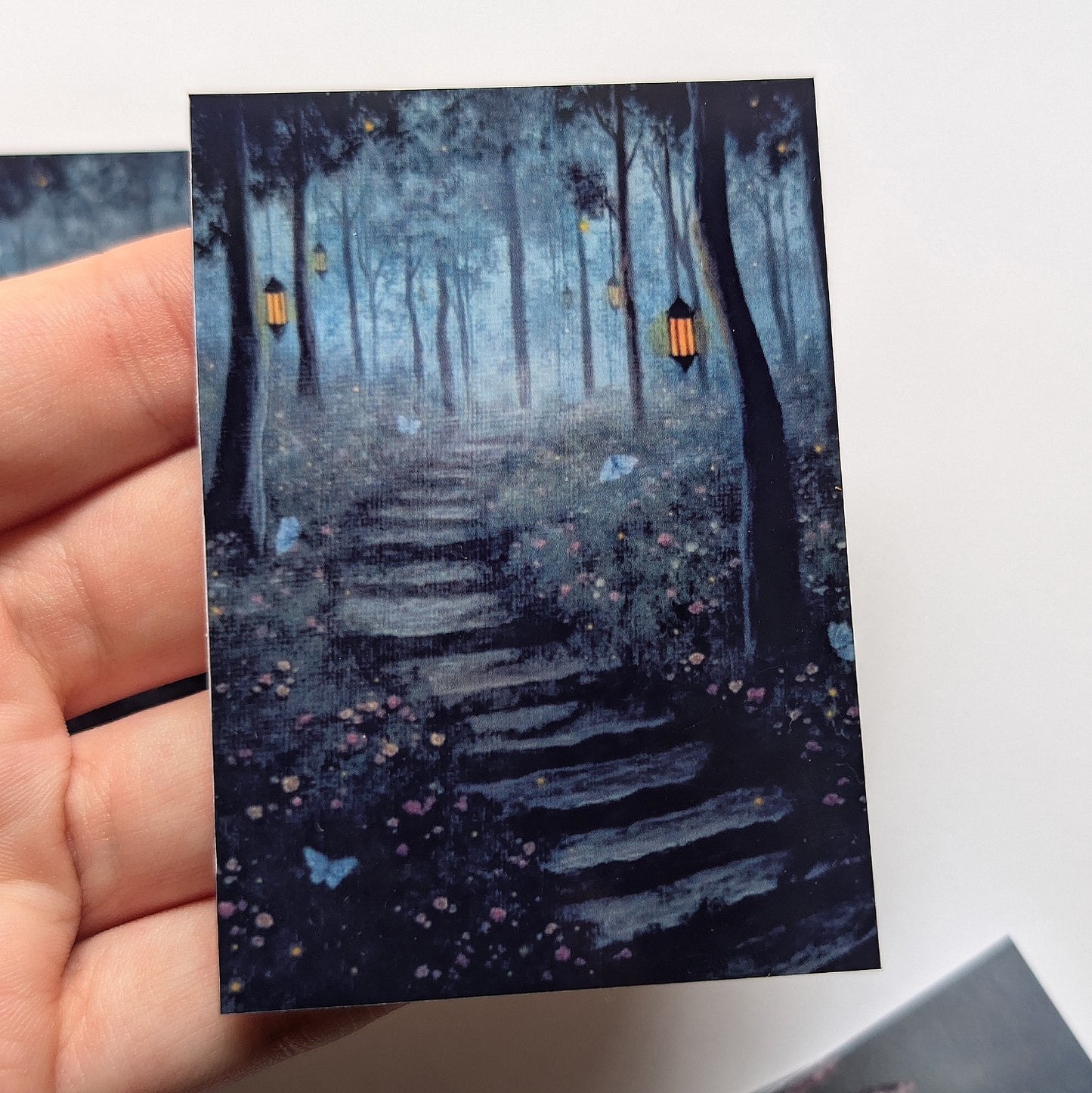 Butterfly Forest Stickers 3"x2"