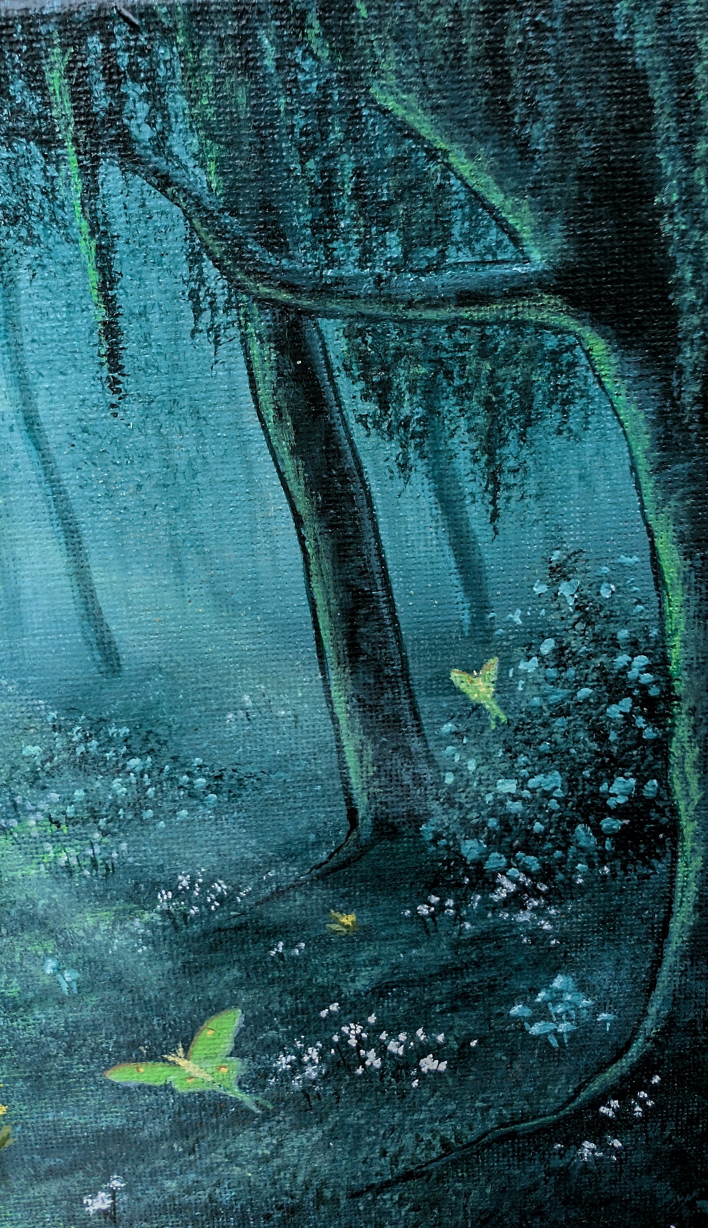 "Return to the Light" 8"x10" Painting