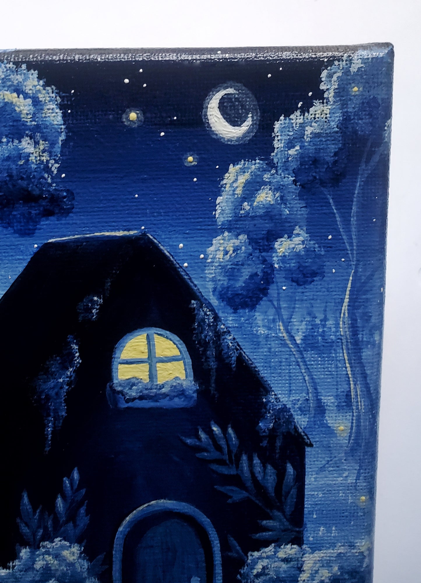 Witch Cottage Painting