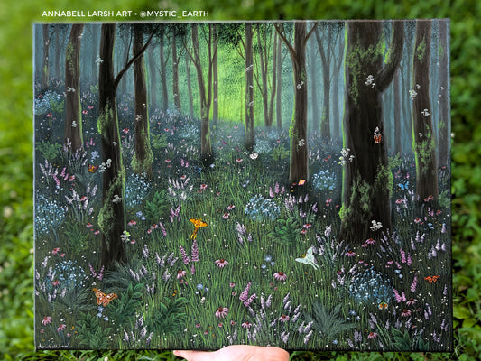 The Forest of Life 16"x20" Painting