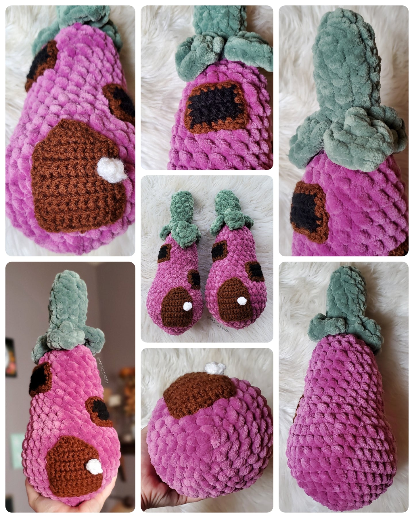 Fruit & Veggie Crochet House Plush (sold separately)