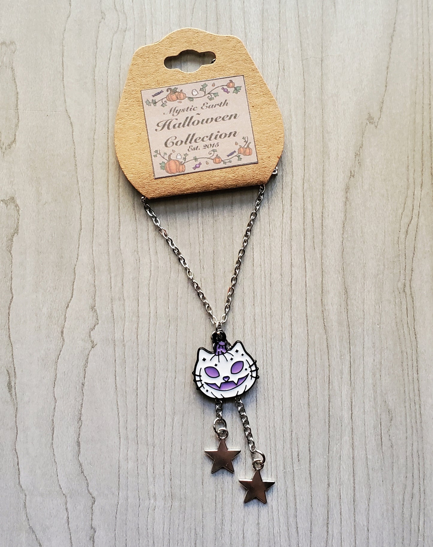 Halloween Candy Kitty Necklaces