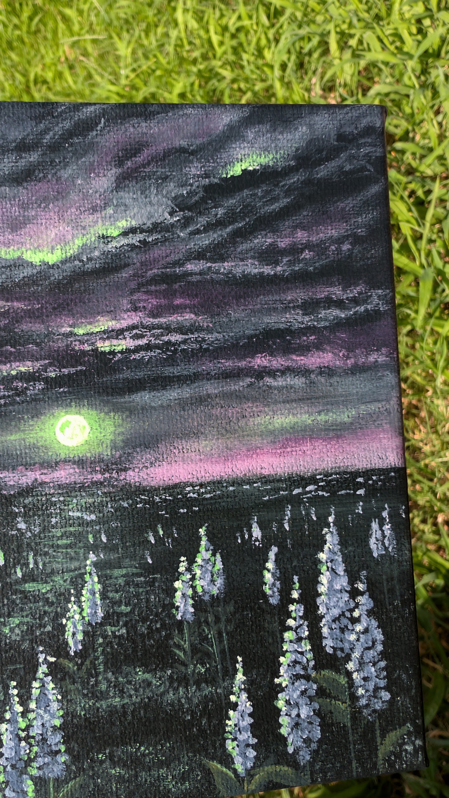 Midnight 6"x6" Painting