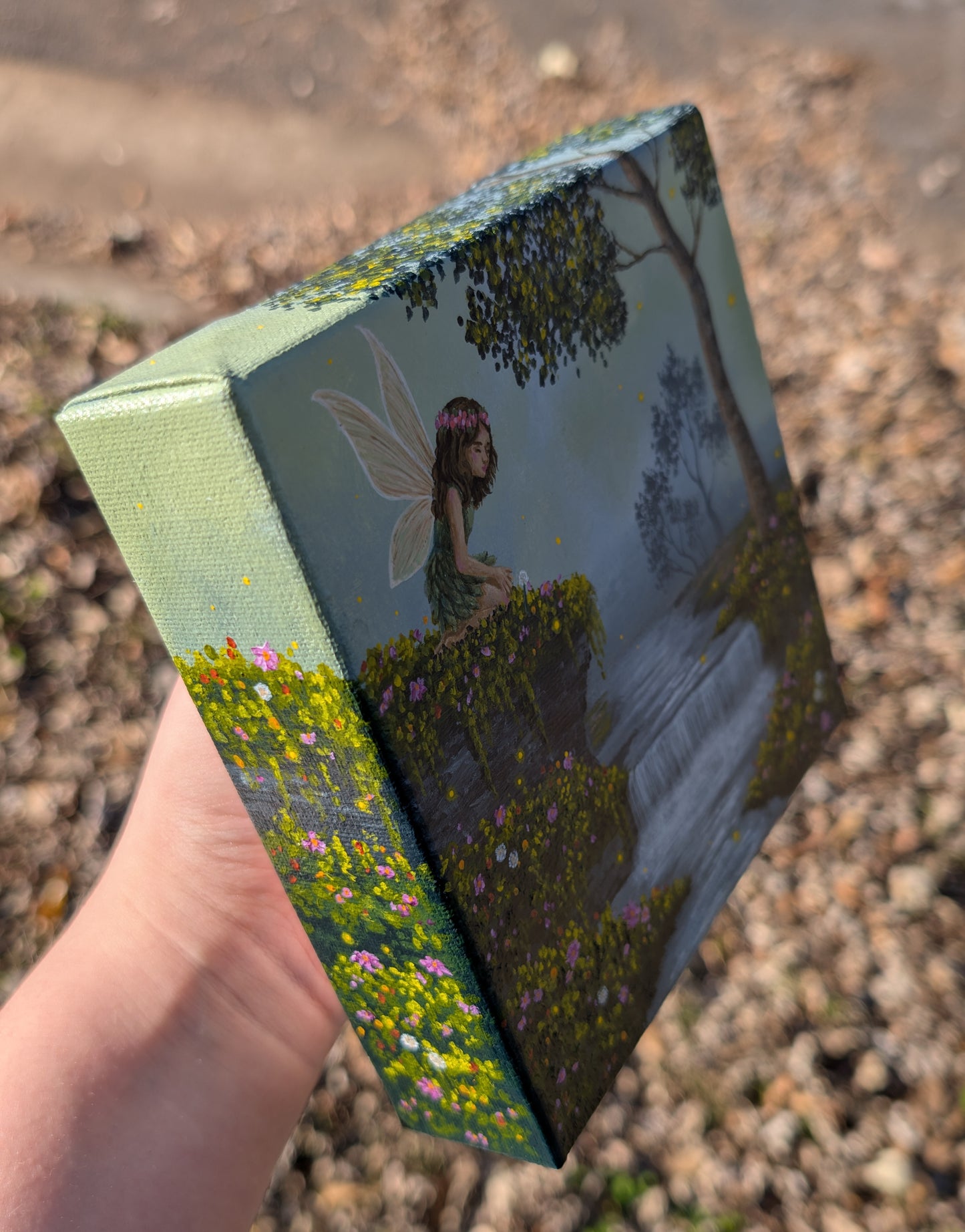 Elowen the Fairy 6" Painting