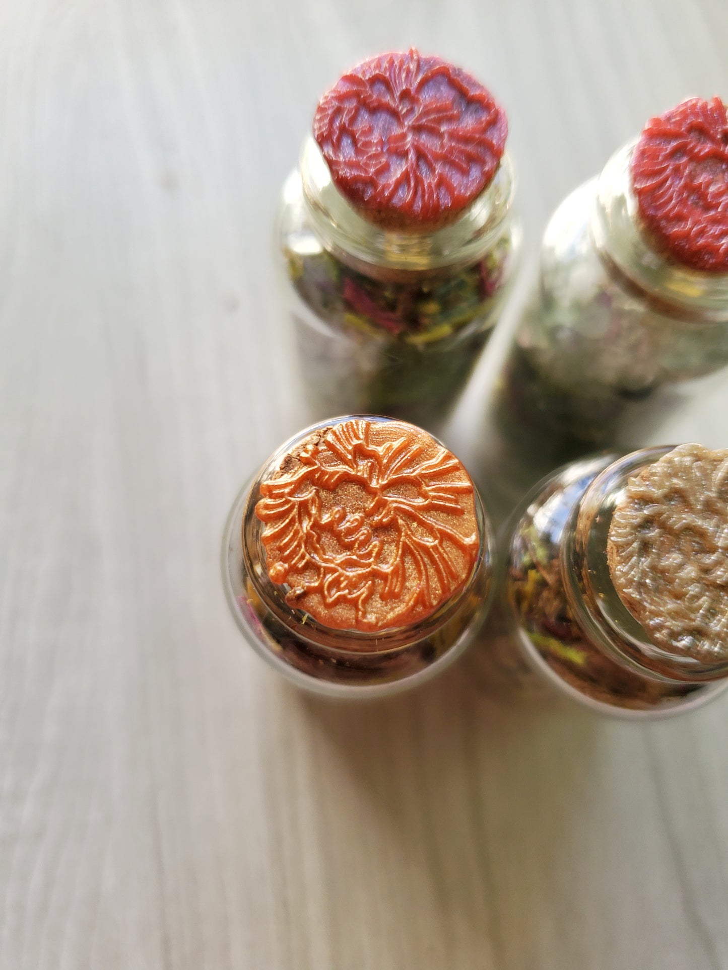 Mini Crystal Terrarium Jars