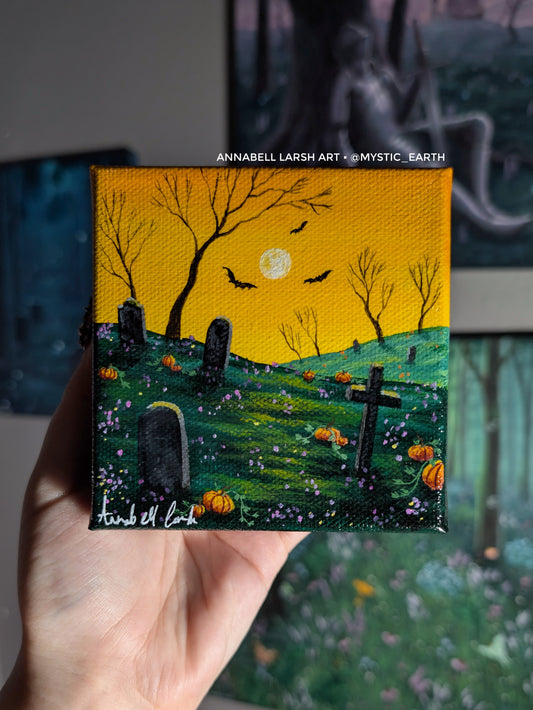 Golden Cemetery 4" Painting 23/50