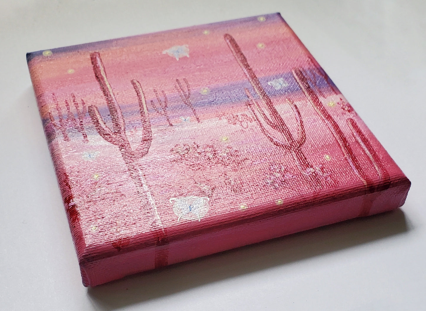 Firefly Desert Painting