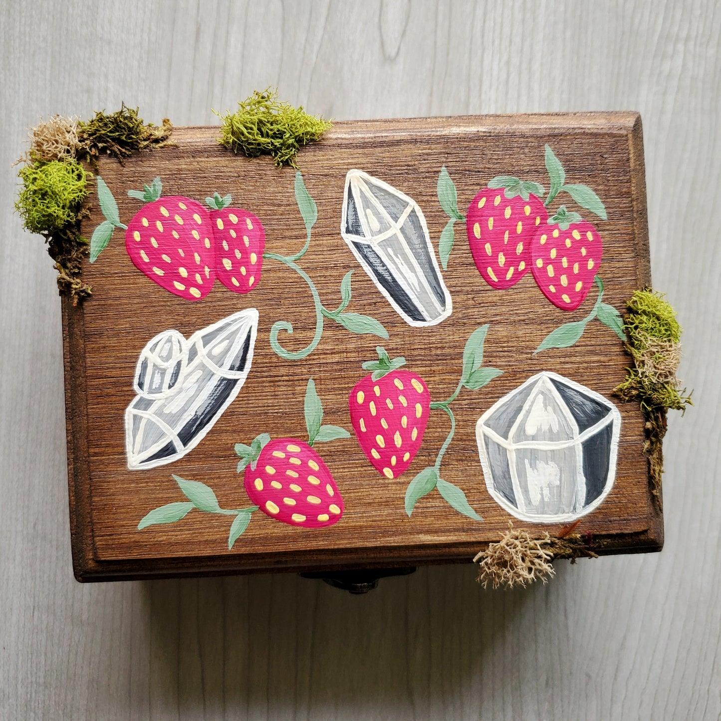 Strawberry Crystal Box