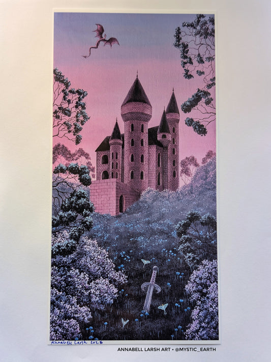 Amethyst Castle 5x10 Prints