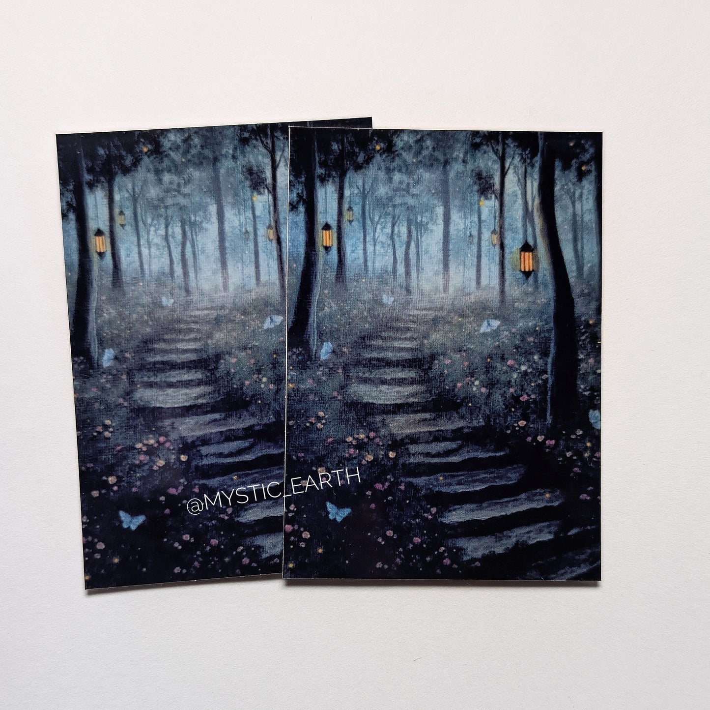 Butterfly Forest Stickers 3"x2"