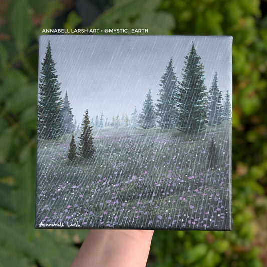 Tranquil 6"x6" Painting